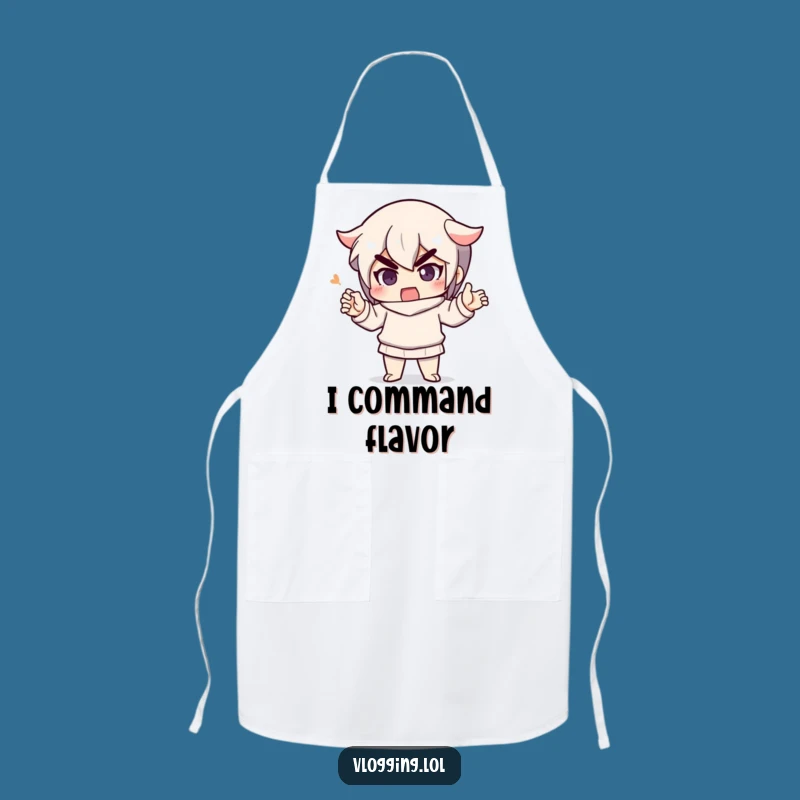 Funny Determined Speaker Apron: Cook with Conviction Funny Gift