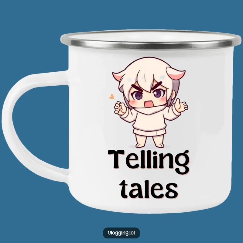 Funny Determined Speaker Camping Mug: Fuel Your Passion Funny Gift