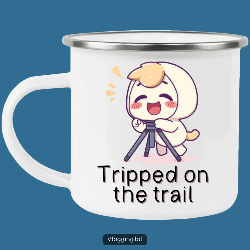 Funny Tripping Camping Mug - Durable Cup for Adventurous Photographers