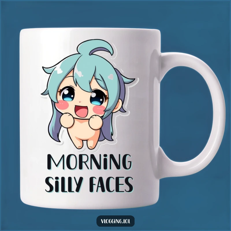 Funny Goofy Face Mug: Hilarious Gift for the Playful and Silly