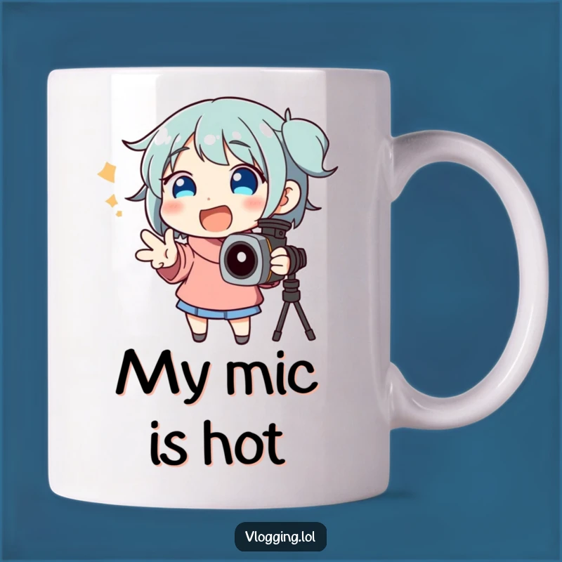 Funny Speaking Character Mug: Hilarious Gift for the Energetic Storyteller