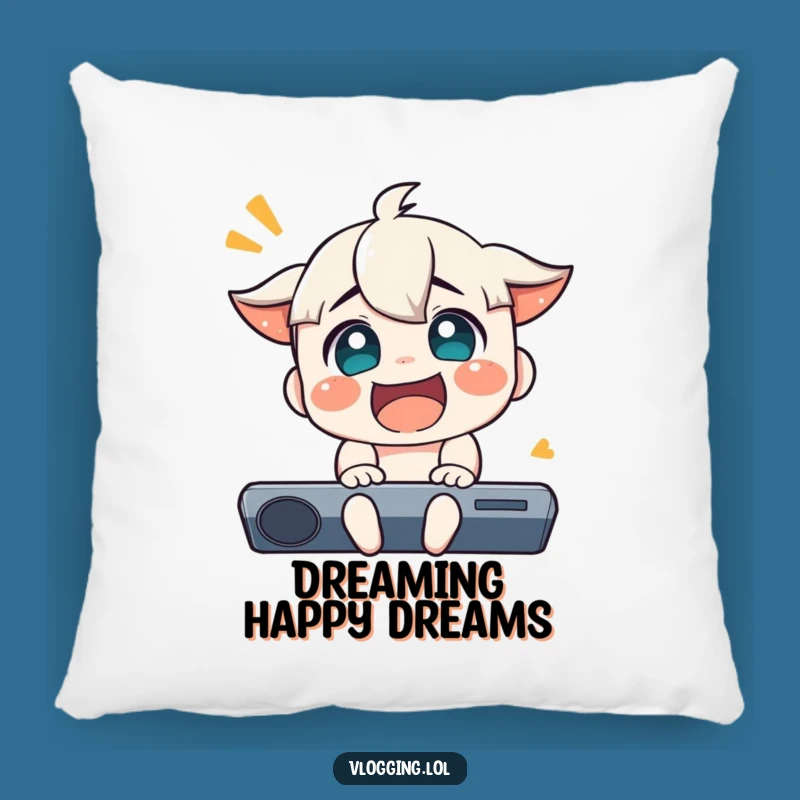 Funny Joyful Reaction Pillow: Cozy Happiness for Your Home