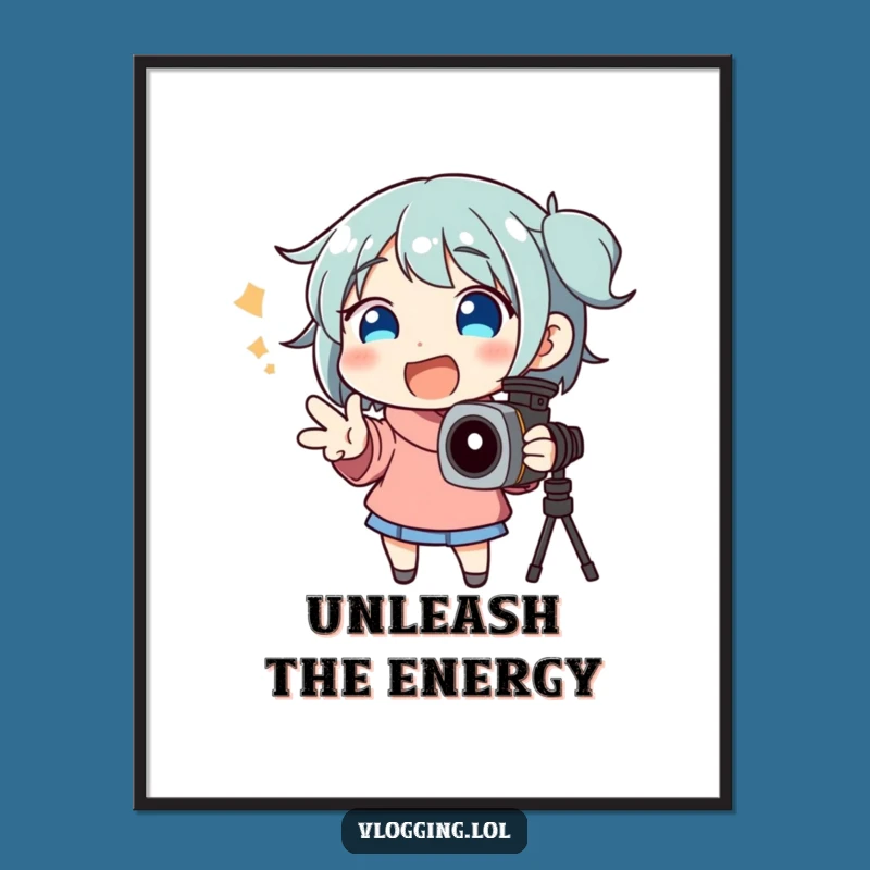 Funny Speaking Character Digital Art: Vibrant & Hilarious Gift for Decor