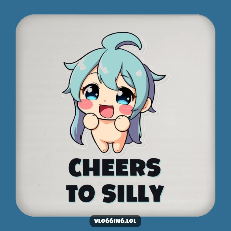 Funny Goofy Face Coaster: Protect Surfaces with this Funny Gift