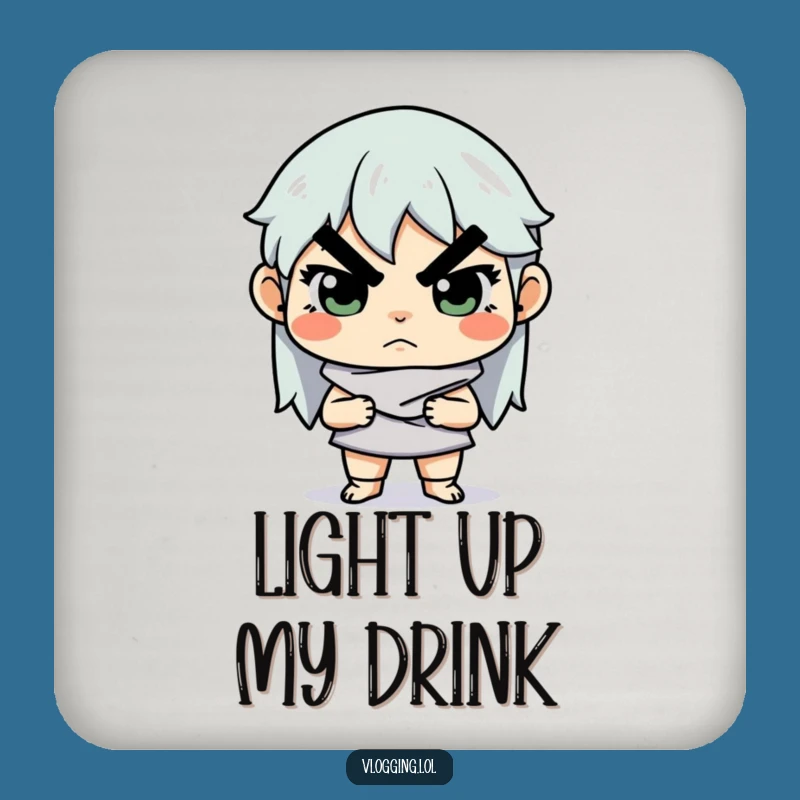 Funny Creator Coaster: Serious Lighting Adjuster, Perfect Funny Gift for Art Lovers