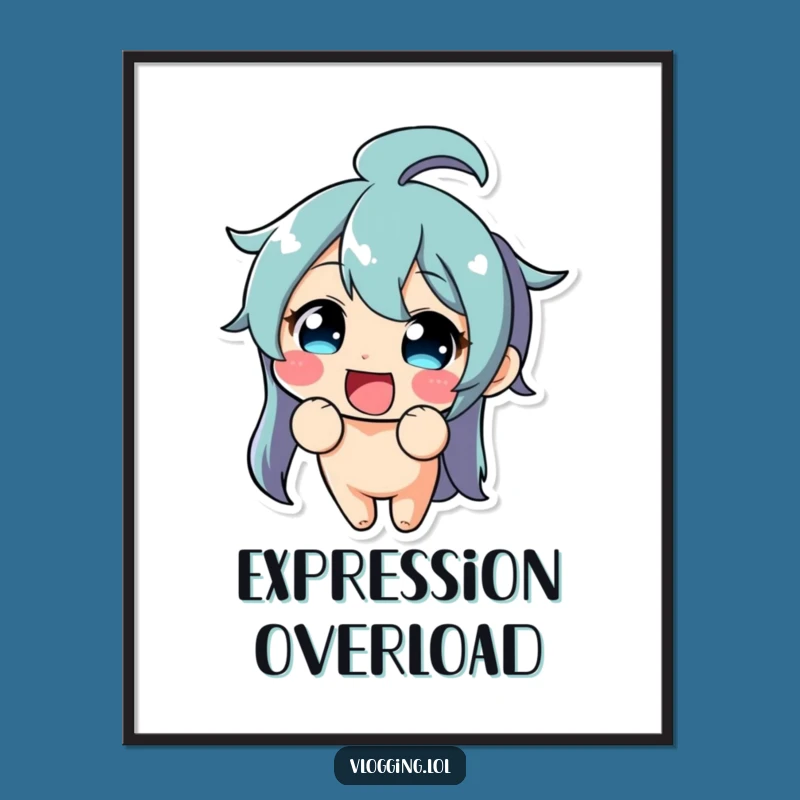 Funny Goofy Face Poster: Hilarious Wall Art for the Joyful Home