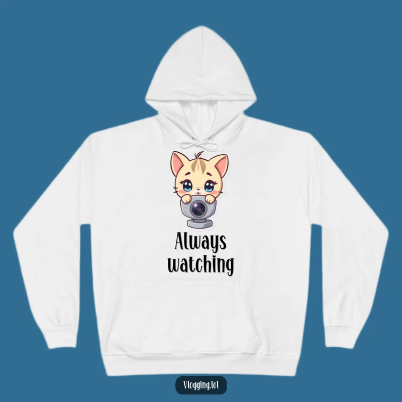 Funny Webcam Peeker Hoodie: Cozy Up with This Curious Character Funny Gift