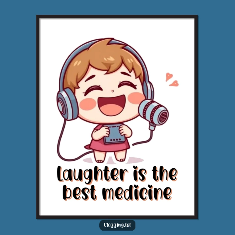 Free Printable Wall Art: Laughing Character, Joyful Humorous Downloadable Decor!