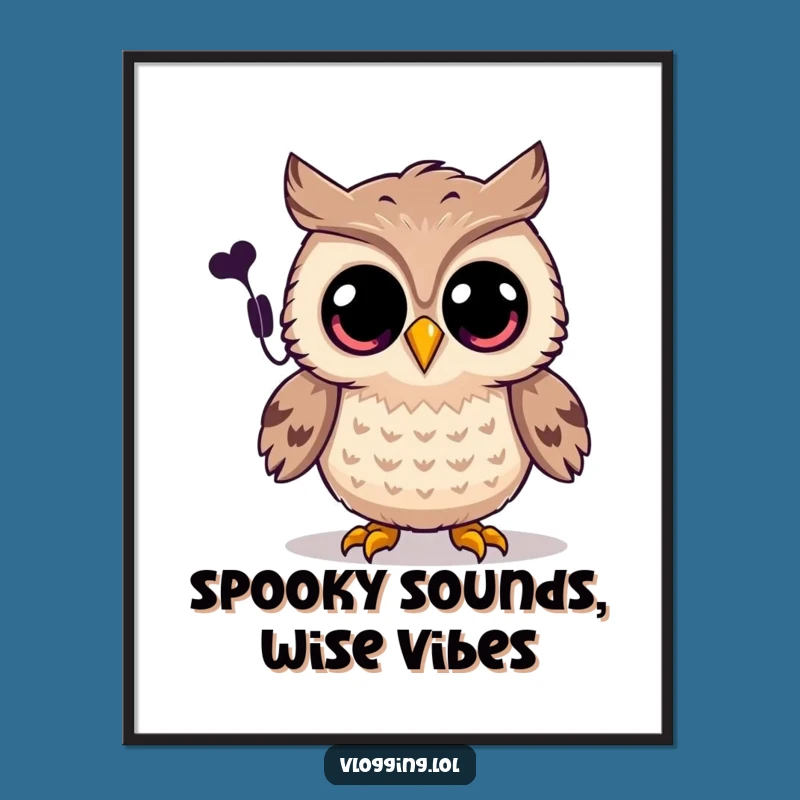 Free Printable Owl Spooky Wall Art: Hilarious Eerie Decor!