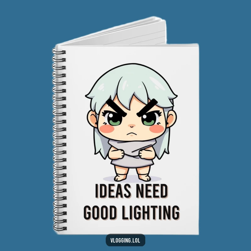 Funny Creator Notebook: Serious Lighting Adjuster Journal, Perfect Gift for Idea Capture